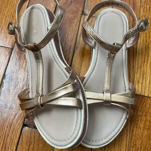 The Children's Place Gold Dress Shoes